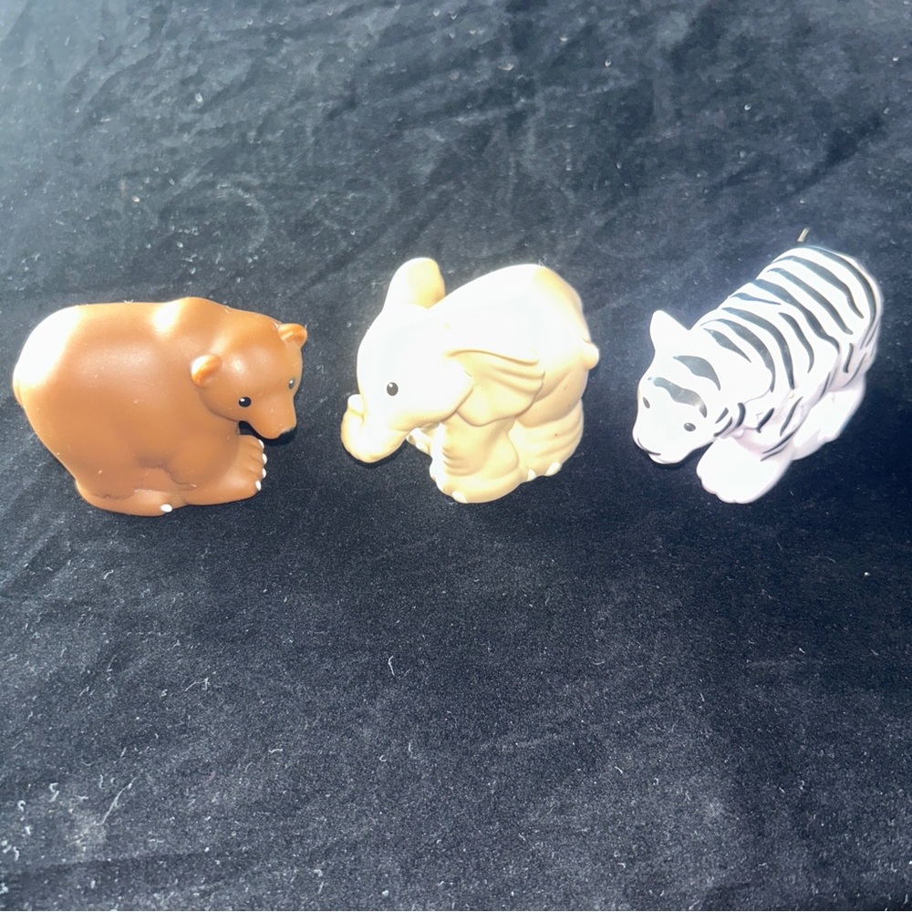 3 pc lot Fisher Price zoo talkers Ex Cond.